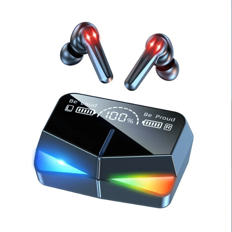 TWS Wireless Bluetooth Headset Gamer LED Digital Display Earbuds with Mic Wireless Headphones Stereo Hifi Bluetooth Earphones