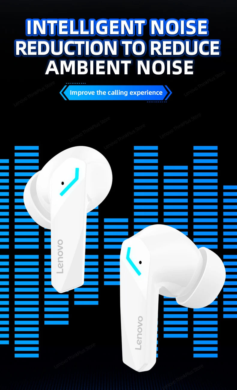 Original Lenovo GM2 Pro Earphone Bluetooth 5.3 Wireless Gaming Earbuds Low Latency HD Call Dual Mode Headphones With Mic GM2Pro